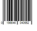 Barcode Image for UPC code 0196646040552