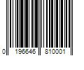 Barcode Image for UPC code 0196646810001