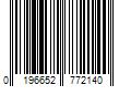 Barcode Image for UPC code 0196652772140