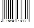 Barcode Image for UPC code 0196665415348