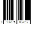 Barcode Image for UPC code 0196671004512