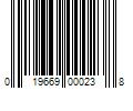 Barcode Image for UPC code 019669000238