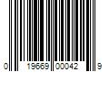 Barcode Image for UPC code 019669000429