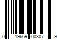 Barcode Image for UPC code 019669003079