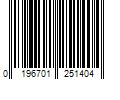 Barcode Image for UPC code 0196701251404