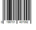 Barcode Image for UPC code 0196701407092