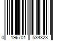 Barcode Image for UPC code 0196701534323