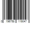 Barcode Image for UPC code 0196758119047