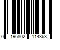 Barcode Image for UPC code 0196802114363