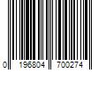 Barcode Image for UPC code 0196804700274