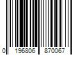 Barcode Image for UPC code 0196806870067