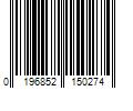 Barcode Image for UPC code 0196852150274