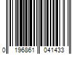 Barcode Image for UPC code 0196861041433