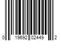 Barcode Image for UPC code 019692024492