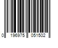 Barcode Image for UPC code 0196975051502. Product Name: Nike Women's Dri FIT UV Advantage Full Zip Golf Top, Large, Platinum Violet/Black
