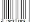 Barcode Image for UPC code 0196975536061