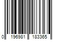 Barcode Image for UPC code 0196981183365