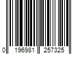 Barcode Image for UPC code 0196981257325