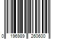 Barcode Image for UPC code 0196989260600