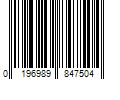 Barcode Image for UPC code 0196989847504