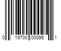 Barcode Image for UPC code 019700000951