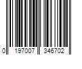 Barcode Image for UPC code 0197007346702