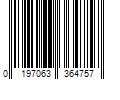 Barcode Image for UPC code 0197063364757