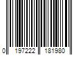 Barcode Image for UPC code 0197222181980