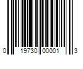 Barcode Image for UPC code 019730000013