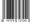 Barcode Image for UPC code 0197375727240