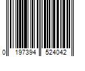 Barcode Image for UPC code 0197394524042