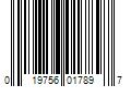 Barcode Image for UPC code 019756017897