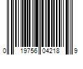 Barcode Image for UPC code 019756042189