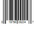 Barcode Image for UPC code 019756092047