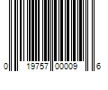 Barcode Image for UPC code 019757000096