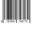 Barcode Image for UPC code 0197600748170