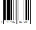 Barcode Image for UPC code 0197602877700