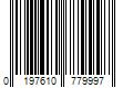 Barcode Image for UPC code 0197610779997