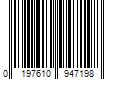 Barcode Image for UPC code 0197610947198