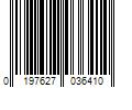 Barcode Image for UPC code 0197627036410