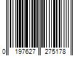 Barcode Image for UPC code 0197627275178