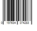 Barcode Image for UPC code 0197634074283