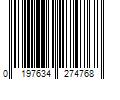 Barcode Image for UPC code 0197634274768