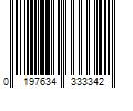 Barcode Image for UPC code 0197634333342