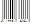 Barcode Image for UPC code 0197637120062