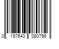 Barcode Image for UPC code 0197643080756