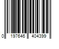 Barcode Image for UPC code 0197646404399