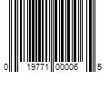 Barcode Image for UPC code 019771000065