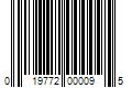 Barcode Image for UPC code 019772000095