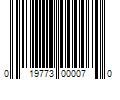 Barcode Image for UPC code 019773000070